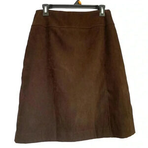 Vintage Sport Collection  faux suede skirt